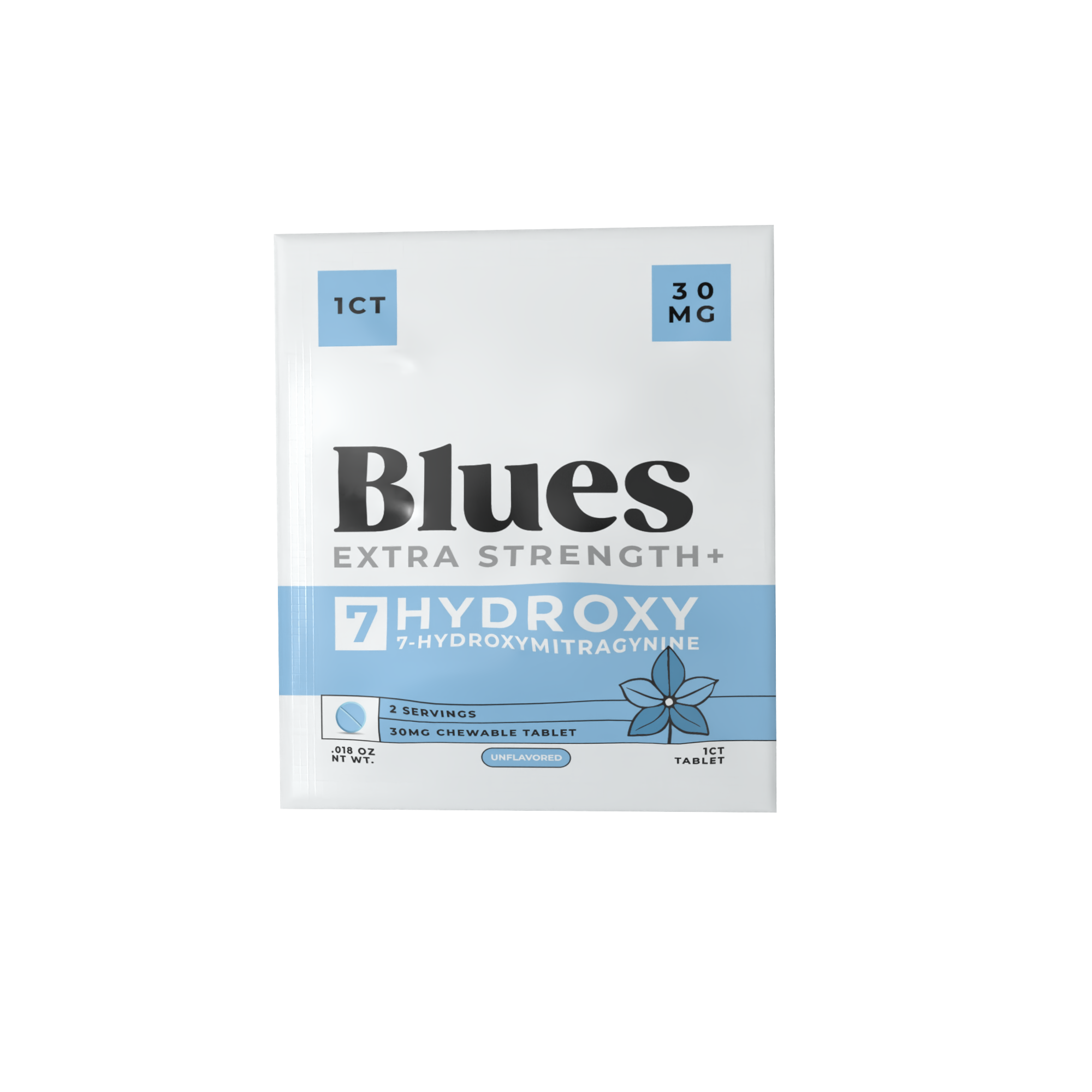 Blues 1ct Bag (30mg Tablet)