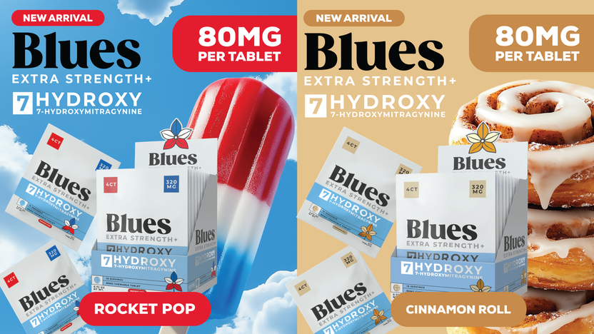 Blues 7 Hydroxy Extra Strength | Pure 7-Hydroxymitragynine